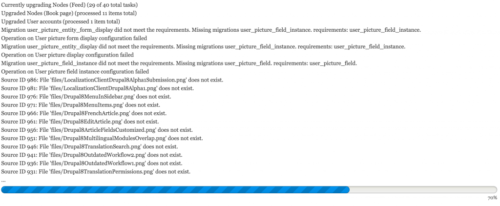 drupalupgradeprogress